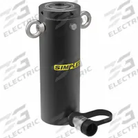SIMPLEX Lock Nut Hydraulic Ram: 35 ton Nominal Capacity, 8 in Nominal Stroke Lg, 6.85 sq in, RCL (MPN RCL308). Key specifications — attr1108313: RCL; attr96792: 6.85 sq in; attr98878: SIMPLEX.