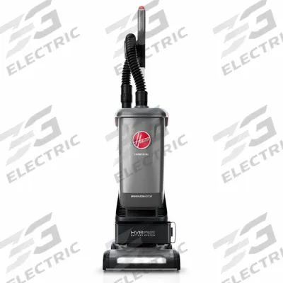 HOOVER Upright Vacuum Cleaner: 12 in Cleaning Path Wd, 35 cfm Air Flow, 15 lb Wt - Cordless Upright Vacuums