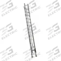 LOUISVILLE LADDER Extension Ladder: 28 ft Ladder Size, Aluminum, 375 lb Load Capacity, 59 lb Wt (MPN AE1228HD). Key specifications — Color: Silver; Brand: LOUISVILLE LADDER; Included Features: Mar-Resistant End Caps; Removable Fly: Fixed.