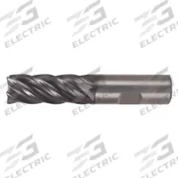 WIDIA HANITA Corner Radius End Mill: Carbide, AlTiN Coated, 5 Flute, 8 mm Mill Dia, 19 mm LOC (MPN 577708003MT)