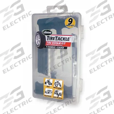 SLIME Tire Repair Kit: Tire Repair Kit, Large Tires - Tire Patching Kits