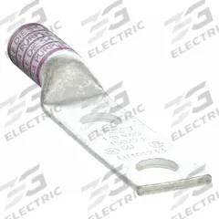Compression Lug: For 4/0 AWG, Stranded Wire, 1/2 in Stud Size, Long, Copper Barrel (MPN 24C410). Key specifications — Inspection Hole: No; For Wire Type: Stranded; For Wire Sizes: 4/0 AWG; Brand: APPROVED VENDOR; Manufacturer Part Number: 24C410.