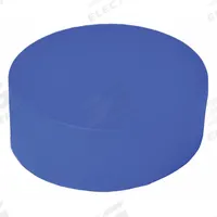 AMS End Cap: Plastic, 3 in Overall Dia, 1 in Overall Lg, Push-On (MPN 418.09). Key specifications — Material: Plastic; Connection Type: Push-On; Brand: AMS.