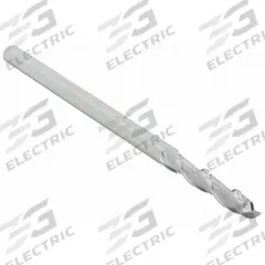 WIDIA HANITA Square End Mill: Carbide, 2 Flute, 5/32" Mill Dia, 9/16" LOC, 2" OAL (MPN I2S0156T056L)