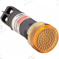DAYTON Raised Panel Light: 12 mm Panel Mounting Hole Dia, LED, Raised Head (MPN 22NY94). Key specifications — Brand: DAYTON; Electrical Connection: M2.5 Screw.