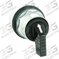 SCHNEIDER ELECTRIC Long-Handled Selector Switch: 30 mm Panel Mount Size, 3 Positions, C Cam (MPN 9001KS53FB). Key specifications — Action: Momentary/Maintained/Momentary; Cam: C; Brand: SCHNEIDER; Switch Bezel Material Type: Metallic.