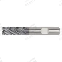 WIDIA HANITA Corner Radius End Mill: Carbide, AlTiN Coated, 5 Flute, 6 mm Mill Dia, 13 mm LOC (MPN 577C06002T)