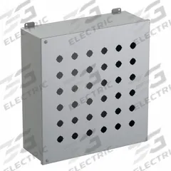 HAMMOND Push Button Enclosure: 22mm, 36 Holes, Carbon Steel, NEMA 12 (MPN 1489MP36). Key specifications — Brand: HAMMOND; Environments & Applications: Indoor Dust & Water Droplets.
