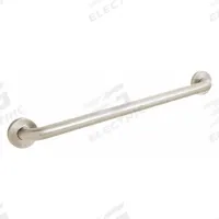 SPEAKMAN Wall Grab Bar: Straight, 48 in Lg, 1 1/4 in Dia, Stainless Steel, Brushed, SPEAKMAN (MPN SA-1009-48-BN). Key specifications — Brand: SPEAKMAN; Mount Orientation: Right-Hand.