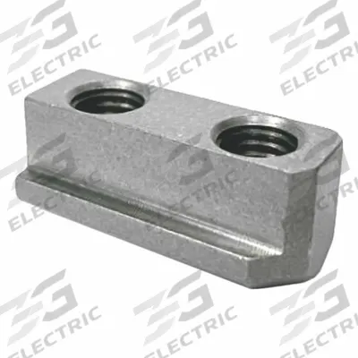 HURON Lathe Chuck Jaw Nut: 1.5 mm X 60° Serrated - Lathe Chuck Jaw Nuts