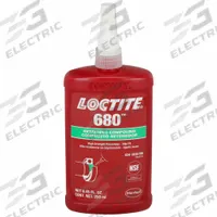 LOCTITE Retaining Compound: 680, 8.5 fl oz, Bottle, Green, For Loose-Fitting Parts/High Strength (MPN 1835196). Key specifications — Color: Green.
