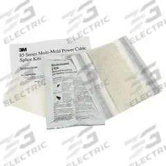 3M Splice Kit: 1,000 V Max Volt, 2/0 AWG – 4/0 AWG Wire Size Range (MPN 85-14). Key specifications — Container Type: Closed Mixing Pouch; Kit Includes: Pressure-Sensitive Adhesive-Film-Sealing Strip; Special Features: Pressure-Sensitive Adhesive Film Sealing Strip; Brand: 3M.