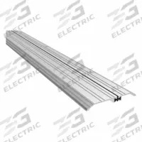 PEMKO Door Threshold: Saddle, Aluminum Alloy, 36 in Lg (MPN 252X3AFG36). Key specifications — Brand: PEMKO; Transition Type: Fluted.