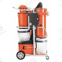 HUSQVARNA Dust Collector: 480 V AC, 406 cfm, 3 in Hose Dia., 10 hp, HEPA, 1 Filters (MPN DC 6000). Key specifications — attr118108: HEPA; attr80926: HUSQVARNA.
