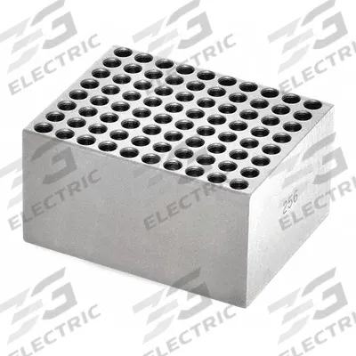 OHAUS Modular Block: Anodized Aluminum, 1 7/8 in Overall Wd, 15 1/2 in Overall Lg - Dry Bath Blocks