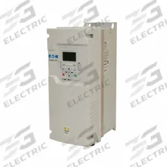 EATON Variable Frequency Drives: In Phase Three, 525-600V AC, Out Phase Three, 10 hp, IP21, White (MPN DG1-35010FB-C21C). Key specifications — Style: Industrial High Performance; Color: White; Output Voltage: 525-600V AC; Output Phase: Three.
