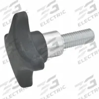 JW WINCO Hand Knobs; 4-Prong Knobs: Plastic w/ Steel Thread, M8 Thread, 40 mm Dia (MPN 6335.4-TE-40-M8-40). Key specifications — Brand: JW WINCO.