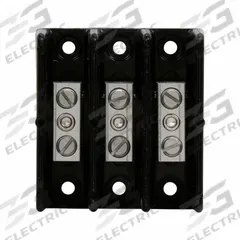 BUSSMANN Power Distribution Block: Open, Lug, Lug, 14 AWG – 2 AWG For Line Side Wire Sizes (MPN 16200-3). Key specifications — attr1361688: Surface; attr1308686: BUSSMANN; attr1361672: Aluminum.