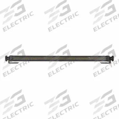 MAXXIMA Vehicle Work Light: Linear, Flood, LED, Bracket, Blunt Cut Wires, Black - Vehicle Floodlights