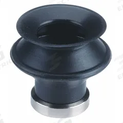 SMC Vacuum Pad: Bellows, w/o Adapter, 20 mm Pad Dia, NBR, Black, 50A, 23.5 mm Pad Ht (MPN ZP20BN). Key specifications — attr1019101: ZP20BN; attr1019103: SMC; attr1019107: 50A.