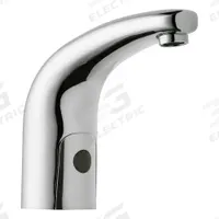 CHICAGO FAUCETS Bathroom Sensor Faucet: HyTronic Traditional, Cast Brass, Polished Chrome Finish (MPN WWG116.201.AB.1T). Key specifications — Brand: CHICAGO FAUCETS; Includes: Mounting Hardware; Series: HyTronic Traditional.