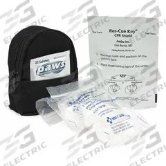 FIRST AID ONLY CPR Mask: 1 People Served, Adult, Disposable, Holster Case Type (MPN M5107). Key specifications — Disposability: Disposable; Case Type: Holster; Includes: Gloves; Case Material: Fabric; Brand: FIRST AID ONLY; Patient Type: Adult; Product Type: CPR Mask.