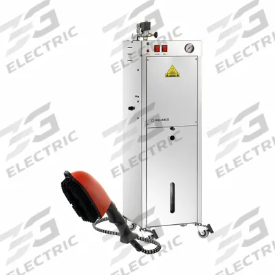 RELIABLE Pressurized Steam Cleaner With Wand: 39 in Overall Lg, No Auto Shutoff - Garment Steamers