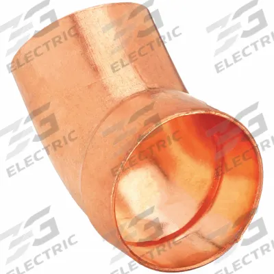 NIBCO Sweat Fitting Elbow: 1 1/4 in CTS x 1 1/4 in CTS, Cup x FTG, Wrot Copper (MPN 9062-11/4) - Drain, Waste & Vent Wrot Copper & Bronze Tube Fittings