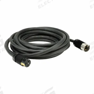 HUBBELL WIRING DEVICE-KELLEMS Temporary Power Cable: 50 ft Cord Lg, 125/250V AC, CS6364L - Temporary Power Cords