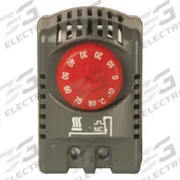 WIEGMANN Thermostat: Heating Only, Celsius, -10°C Temp Setpoint - Min, 80°C Temp Setpoint - Max, Adj (MPN TANC1080C). Key specifications — Mounting Style: DIN Rail; Brand: WIEGMANN; Switch Action: Close on Rise; Temperature Adjustment: Adjustable.