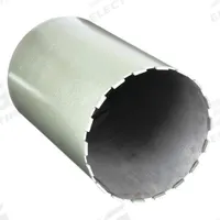 HUSQVARNA Coring Bit: 8 in Core Dia, 14 in Max Drilling Dp, 14 in Overall Lg (MPN Banner-8). Key specifications — attr253756: Brick; attr277144: HUSQVARNA.