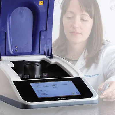 JENWAY Visible Spectrophotometer: 198 nm Wavelength - Min, 1,000 nm Wavelength - Max - Spectrophotometers
