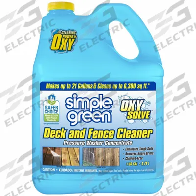 SIMPLE GREEN Pressure Washer Cleaner: Pressure Washer, 1 gal Container Size - Detergents for Pressure Washers