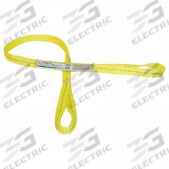 STREN-FLEX Web Sling: Type 4, Polyester, 1 Plies, 8 ft Sling Lg, 1,600 lb Vertical Hitch Capacity (MPN EET-1-901PHV). Key specifications — Brand: STREN-FLEX; Tag Type: Wear-Resistant Tag.