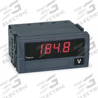 SIMPSON ELECTRIC Digital Panel Meter: 9,999.9 Display Span - Max, 120 V AC, 0 V DC – 20 V DC, F45 (MPN F45-1-13-0). Key specifications — attr1042966: F45-1-13-0; attr1042969: +/-0.5% of Reading +/- 35 Count; attr1042981: Red; attr1042982: LED; attr1042990: Instructions; attr1042993: 4X; attr1043003: Digital Panel Meter; attr1043006: F45.