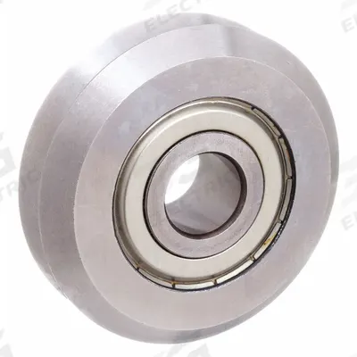 PBC LINEAR V-Guide Wheel Bearing: 0.771 in OD, 52100 Steel, For Size 1 V-Guide Rails - PBC Linear V-Guide Wheel Bearings