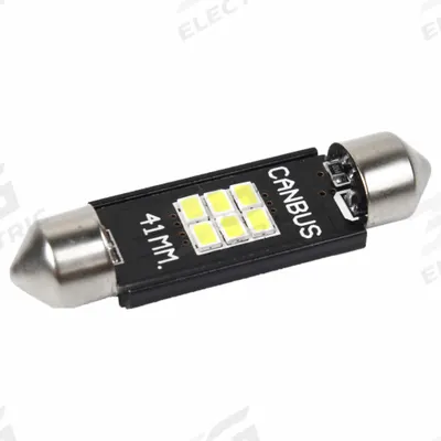 GROTE Compact LED Bulb: LED, Festoon, T3, 211, 9 to 16V AC/DC, 2 W Watt - Festoon Base Miniature Lamps