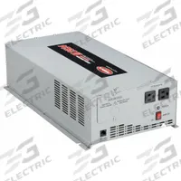 TUNDRA Inverter: Modified Sine Wave, Terminal Blocks, 2,500 W Continuous Output Power, 3 Outlets (MPN M2524). Key specifications — Brand: TUNDRA; DC Connection: Terminal Blocks; Input Voltage: 24V DC; Inverter Output Form: Modified Sine Wave; Output Frequency: 60 Hz; Output Voltage: 120V AC.