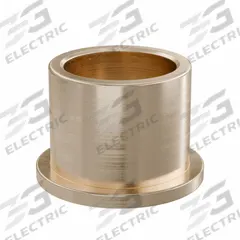 Flanged Sleeve Bearing: Bronze, SAE 841, 15 mm Bore, 19 mm OD, 16 mm Lg, -35°F to 300°F, 10 PK (MPN FFM1519-16B). Key specifications — System of Measurement: Metric; Material Grade: SAE 841; Flange Type: Flanged; Brand: OILITE.