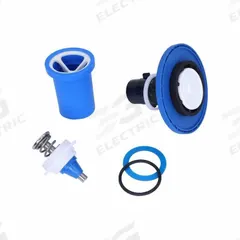 ZURN Diaphragm Assembly: Toilets, Plastic/Rubber, 3.5 gpf Gallons per Flush (MPN P6000-ECA-WS-RK). Key specifications — Includes: Handle Repair Kit; Product Type: Diaphragm Assembly; Brand: ZURN; Compatible Series: Z6000; Material: Rubber.