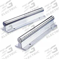 THOMSON Pre-Drilled Linear Shaft Support Rail: 1 1/2 in Shaft Dia, 24 in Lg, Steel (MPN SRA824). Key specifications — Brand: THOMSON.