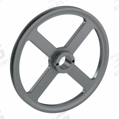 APPROVED VENDOR V-Belt Pulley: AK114, 1 Groove, 11.25 in OD, Bushed Bore - Bushed-Bore Cast-Iron V-Belt Pulleys