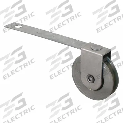 PRIME-LINE Roller: Roller, 5 13/32 in Overall Ht, 5 13/32 in Overall Lg, 3 3/4 in Overall Wd - Screen Door Hardware