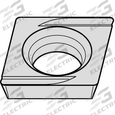 WIDIA Diamond Turning Insert: CDHH120605R - Diamond Indexable Turning Inserts