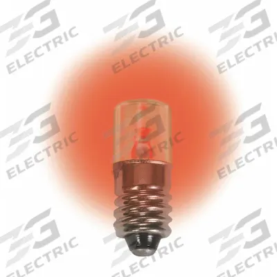 APPROVED VENDOR Compact LED Bulb: LED, Miniature Screw (E10), (T) Tubular, T3-1/4, 12.8V DC - Mini Screw Base (E10) Miniature Lamps