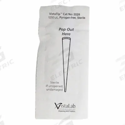 CELLTREAT Pipette Tip: Sterile, 1,250 ul Capacity, Individually Wrapped, No Filter - Sterile Pipette Tips