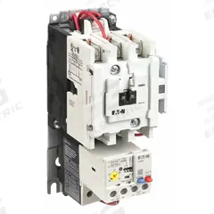 EATON NEMA Magnetic Motor Starter: Non-Reversing, 3 Poles, NEMA Size 2, 45 A, 208V AC Coil (MPN AN19GN0E5E045). Key specifications — Brand: EATON; Auxiliary Contact Form: 1NO; Coil Voltage: 208V AC; Phase: Three; Operator: None; Operator Controls: None; Auxiliary Contacts Included: 1NO; Signaling Features: Pilot Light.
