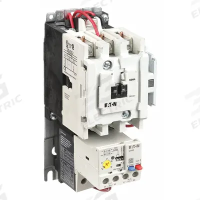 EATON Magnetic Motor Starter: Non-Reversing, 3 Poles, NEMA Size 2, 45 A - Non-Reversing Starters with Electronic Overloads