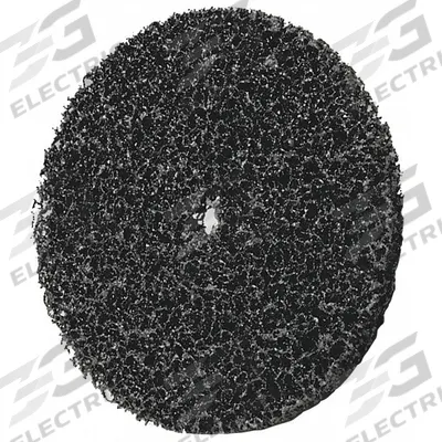 SCOTCH-BRITE Clean and Strip Disc: 7 in x 5/8 in, Silicon Carbide, Extra Coarse - Coating-Removal Discs for Thin-Gauge Metals