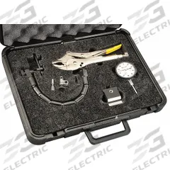 STARRETT Automotive Inspection Kit: 0 in to 1 in, Inch, +/- 0.001 in, 0.001 in, 2.5 in Dial Size (MPN S898Z-2). Key specifications — attr1183862: S898Z-2; attr1183907: STARRETT; attr1183900: 0.001 in; attr1183902: +/- 0.001 in; attr1183866: 0-100; attr1183884: 2.5 in; attr1183886: Certificate of Inspection; attr1183873: Magnetic Base.